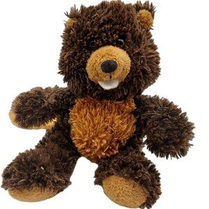 Beaver Plush Brown Tan Stuffed Animal 5" Princess Soft Toys 2003